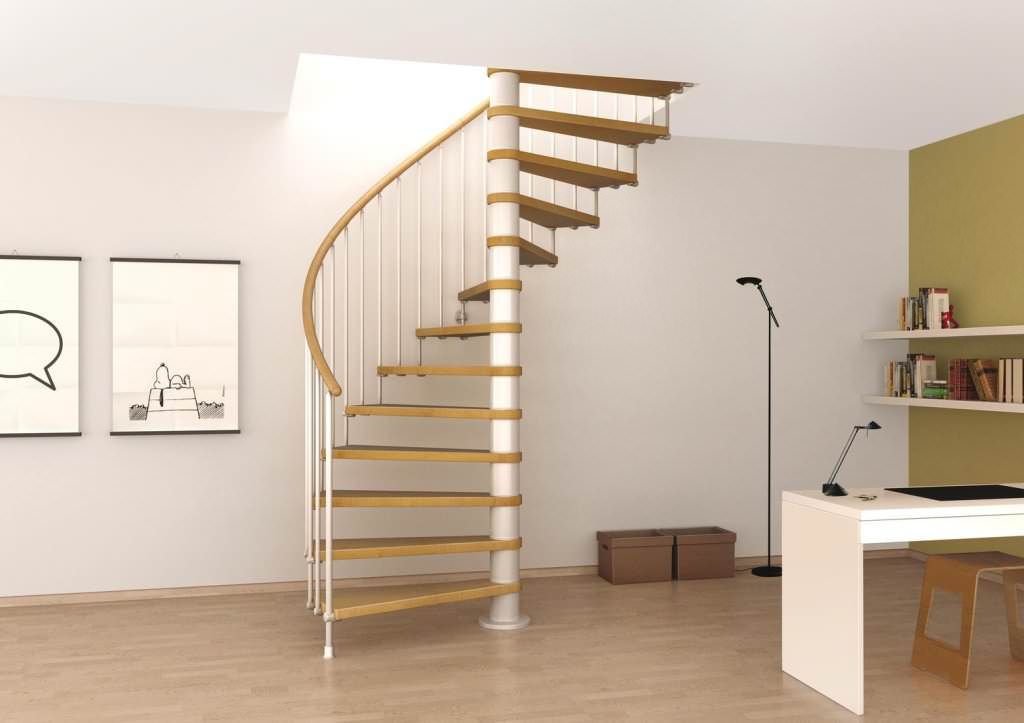 Tổng hợp những mẫu thiết kế cầu thang xoắn cho nhà nhỏ cực đẹp !