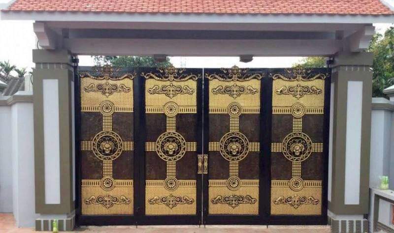 Mê mệt với những mẫu cổng sắt kín đáo ấn tượng cho ngôi nhà của bạn!