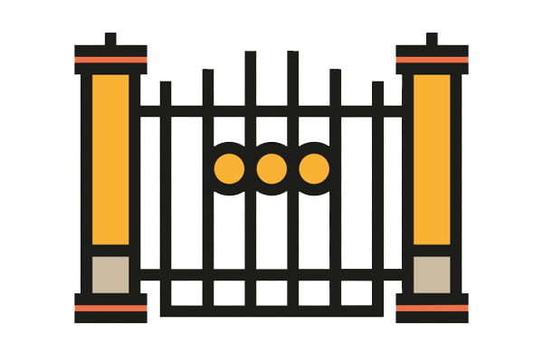 Thiết kế độc đáo Mẫu cổng sắt chùa đẹp Thể hiện giá trị văn hóa